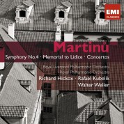 Martinu: Symphony No.4, Memorial to Licide, Concertos - CD