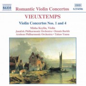 Misha Keylin: Vieuxtemps: Violin Concertos Nos. 1 and 4 - CD