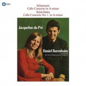 Jacqueline du Pré, Daniel Barenboim, The New Philharmonia Orchestra: Schumann, Saint-Seans, Cello Concerto - Plak