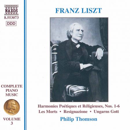 Liszt: Harmonies Poetiques Et Religieuses Nos. 1-6 - CD