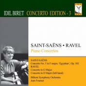 İdil Biret: Saint-Saens, C.: Piano Concerto No. 5 / Ravel, M.: Piano Concerto in G Major / Piano Concerto for the Left Hand - CD