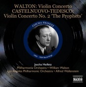 Jascha Heifetz: Walton: Violin Concerto - Castelnuovo-Tedesco: Violin Concerto No. 2, 'The Prophets' - CD