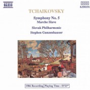 Slovak Philharmonic Orchestra: Tchaikovsky: Symphony No. 5 / Marche Slave (Slavonic March) - CD