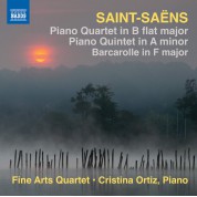 Cristina Ortiz, Fine Arts Quartet: Saint-Saens: Piano Quartet in B flat major, Piano Quintet in A minor, - CD