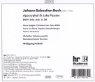 J.S. Bach: St. Luke Passion - CD Foto #2