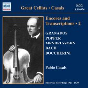 Casals, Pablo: Encores and Transcriptions, Vol. 2 (1927-1930) - CD