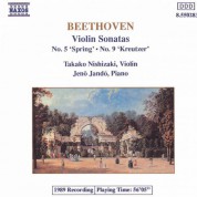Takako Nishizaki: Beethoven: Violin Sonatas Nos. 5 and 9 - CD