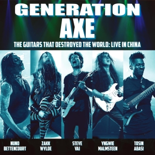 Nuno Bettencourt, Zakk Wylde, Steve Vai, Yngwie Malmsteen, Tosin Abasi: Generation Axe: The Guitars That Destroyed The World: Live In China (Limited Edition - Orange Vinyl) - Plak