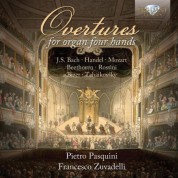 Pietro Pasquini, Francesco Zuvadelli: Overtures for Organ Four Hands - CD