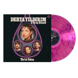 Derya Yıldırım, Grup Şimşek: Yarin Yoksa (Limited Indie Retail Edition) (Clear Pink w/ Purple Smoke Vinyl) - Plak