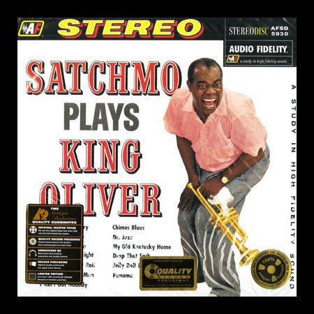 Louis Armstrong: Satchmo Plays King Oliver (200gr. - Limited-Edition) - Plak