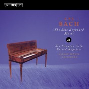 Miklós Spányi: C.P.E. Bach: Solo Keyboard Music, Vol. 21 - CD