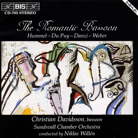 Christian Davidsson, Sundsvall Chamber Orchestra, Niklas Willén: The Romantic Bassoon - CD