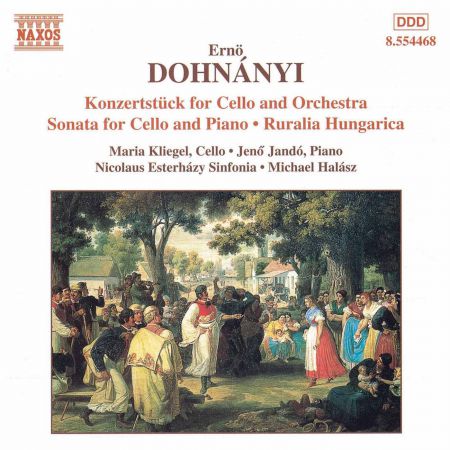 Dohnanyi: Konzertstuck for Cello / Cello Sonata / Ruralia Hungarica - CD