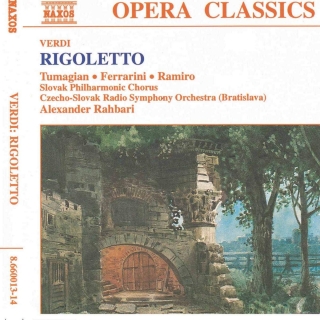 Slovak Philharmonic Chorus, Bratislava Czecho-Slovak Radio Symphony Orchestra, Alexander Rahbari: Verdi: Rigoletto - CD
