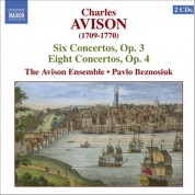 Pavlo Beznosiuk: Avison: 6 Violin Concertos, Op. 3 / 8 Violin Concertos, Op. 4 - CD