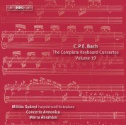 Miklós Spányi, Concerto Armonico: C.P.E. Bach: Keyboard Concertos, Vol. 19 - CD