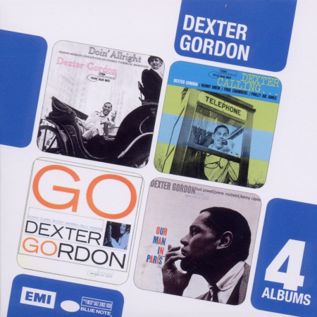 Dexter Gordon: 4 CD Box Set (Doin' Alright / Dexter Calling / Go! / Our Man in Paris) - CD