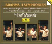 Berliner Philharmoniker, Claudio Abbado, Ernst-Senff-Chor, Marjana Lipovšek, Rundfunkchor Berlin: Brahms: 4 Symphonien - CD