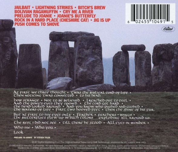 Aerosmith: Rock In A Hard Place - CD Foto #2