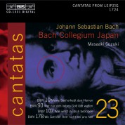 Bach Collegium Japan, Masaaki Suzuki: J.S. Bach: Cantatas, Vol. 23 (BWV 10, 93, 178, 107) - CD