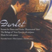 Kyotaka Izumi, Eloit Lawson, David Cohen: Durlet: Violin Sonata Illuminated Tales & Other Music - CD