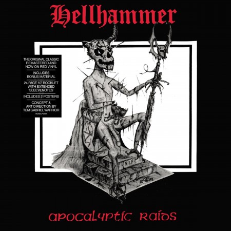 Hellhammer: Apocalyptic Raids (Remastered - Red Vinyl) - Plak