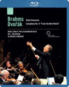 Gil Shaham, Berliner Philharmoniker, Claudio Abbado: Europakonzert 2002 - Brahms: Violin Concerto / DVORAK: Symphony No. 9, "From a New World" - BluRay