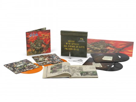 Sodom: M-16 (20th Anniversary Edition - Deluxe Box Set - 2x Orange Vinyl & 2x Black Vinyl) - Plak