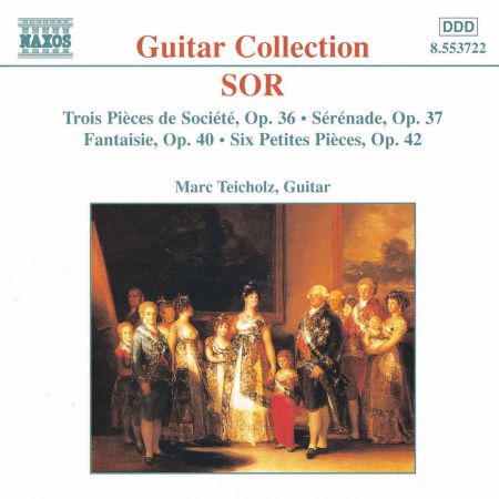 Marc Teicholz: Sor: 3 Pieces De Societe, Op. 36 / 6 Petites Pieces, Op. 42 - CD
