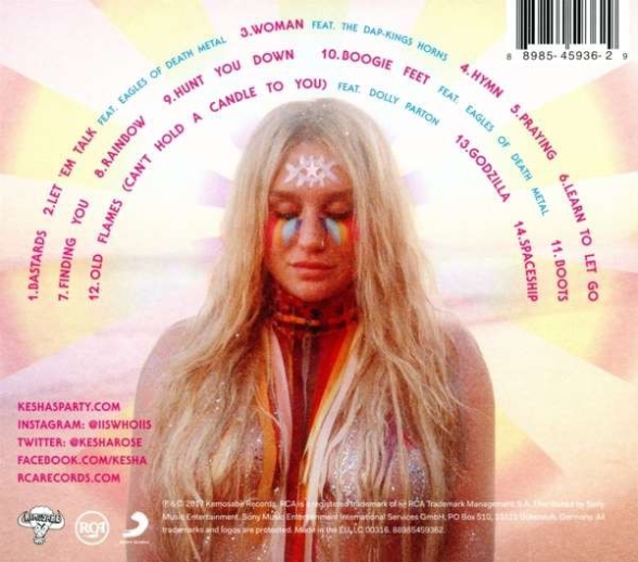 Kesha: Rainbow - CD Foto #2