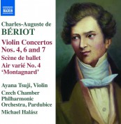 Ayana Tsuji, Czech Chamber Philharmonic Orchestra Pardubice, Michael Halasz: Beriot: Violin Concerto Nos.4, 6, 7 - CD