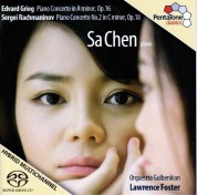 Sa Chen, Lawrence Foster, Orquestra Gulbenkian: Rachmaninov, Grieg: Piano Concerto - SACD