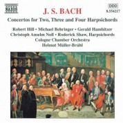 Helmut Muller-Bruhl: Bach, J.S.: Concertos for Two, Three and Four  Harpsichords - CD