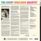 Gerry Mulligan: The Gerry Mulligan Quartet (feat Bob Brookmeyer, Bill Crow, Gus Johnson) - Plak Foto #2