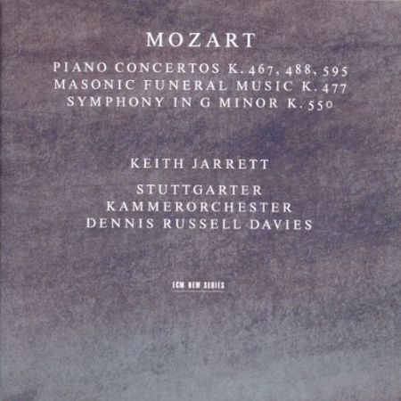 Keith Jarrett, Stuttgarter Kammerorchester, Dennis Russell Davies: Wolfgang Amadeus Mozart: Piano Concertos I - CD