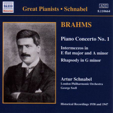 Brahms: Piano Concerto No. 1 (Schnabel) (1938) - CD