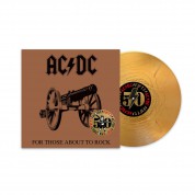 AC/DC: For Those About to Rock (50th Anniversary - Gold Nugget Vinyl) - Plak