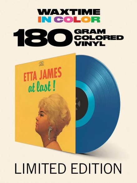 Etta James: At Last! (Limited Edition - Blue Vinyl) - Plak Foto #3