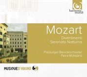 Freiburger Barockorchester, Petra Müllejans: Mozart: Divertimenti, Serenata notturna - CD