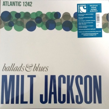 Milt Jackson: Ballads & Blues - Plak