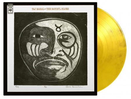 Taj Mahal: The Natch'l Blues (Limited Numbered Edition - Yellow & Black Marbled Vinyl) - Plak