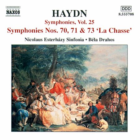 Haydn: Symphonies, Vol. 25 (Nos. 70, 71, 73) - CD