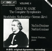 Roland Pöntinen, Stockholm Sinfonietta, Neeme Järvi: Gade: Complete Symphonies, Vol.4 - CD