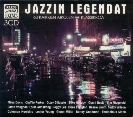 Çeşitli Sanatçılar: Jazzin Legeanat - 60 Kaikkien Aikojen Klassikkoa - CD