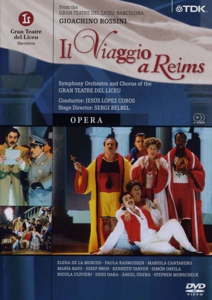 Elena de Merced, Paula Rasmussen, Jesus Lopez-Cobos, Sergi Belbel: Rossini: Il Viaggio A Reims - DVD Foto #1