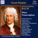 Bach, J.S.: Piano Transcriptions, Vol. 1 (Great Pianists) (1925-1947) - CD