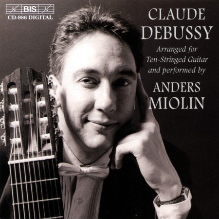 Anders Miolin: Debussy - Arranged for Ten-Stringed Guitar - CD