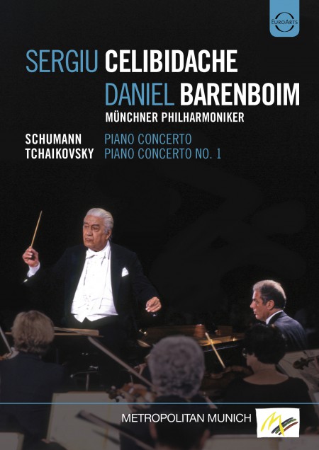 Sergiu Celibidache, Münchner Philharmoniker, Daniel Barenboim: Schumann & Tchaikovsky: Piano Concertos - DVD