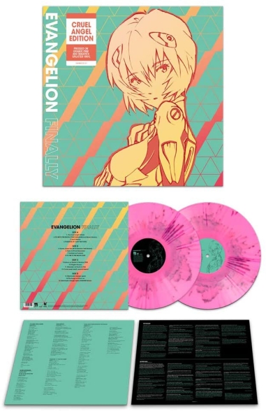 Megumi Hayashibara, Yoko Takahashi: Evangelion Finally (Pink Splatter Vinyl) - Plak Foto #4